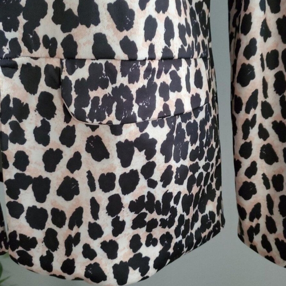 Nwt angashion leopard blazer medium - Picture 4 of 10